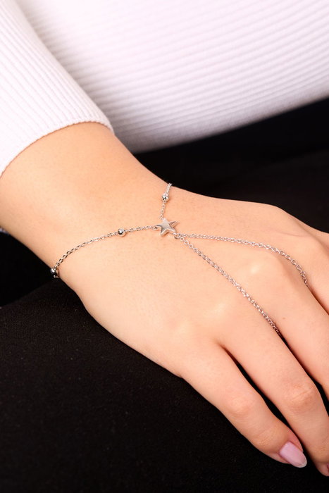 Heliophilia Silver Cadena de Metal Plata CSHM9958G